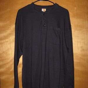 CARHARTT FLAME RESISTANT LONG SL. SZ. L HENLEY